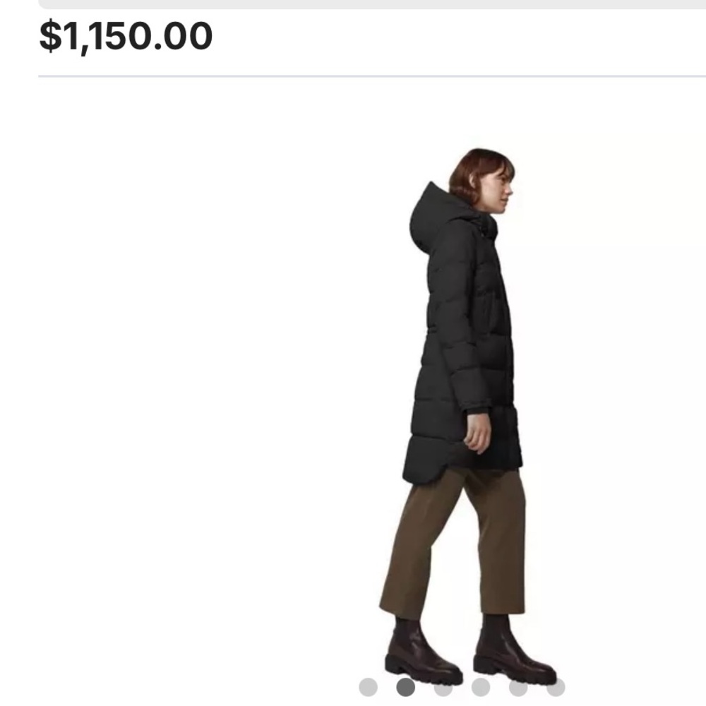 Canada Goose Alliston Women's Black Puffer Jacket